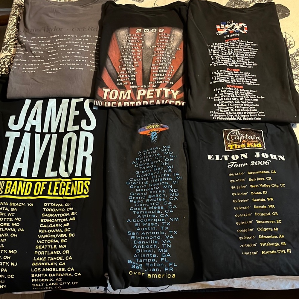 Rock Concert Tee Shirt from The Who Live Tour 2006, XL - Picture 3 of 3